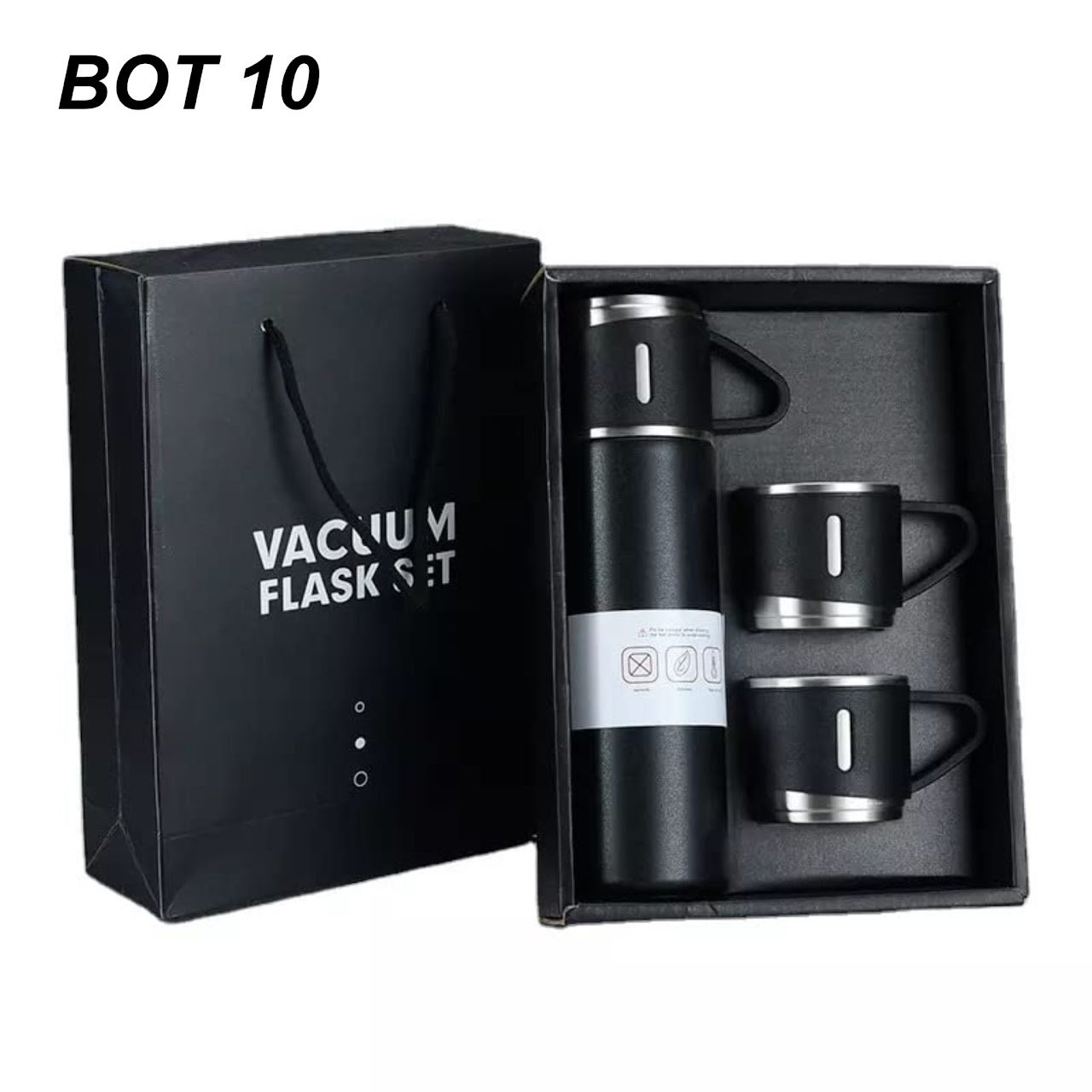 Bottle and 3 Mugs Combo Set