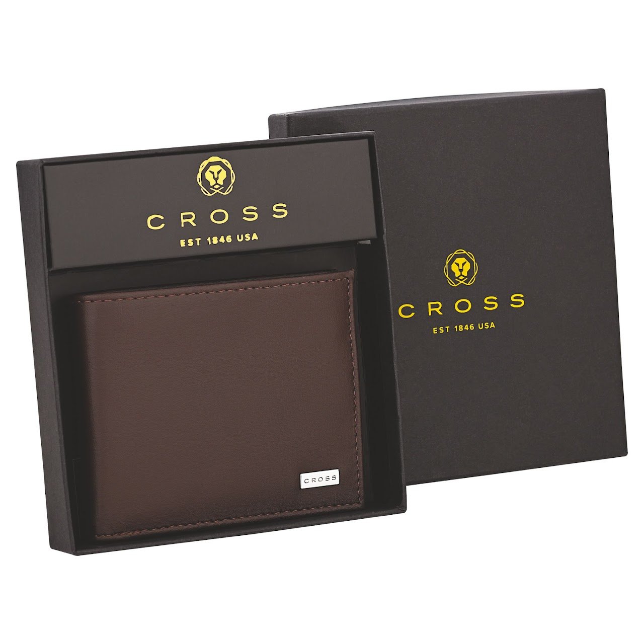 Cross Brown Leather Men's Wallet
